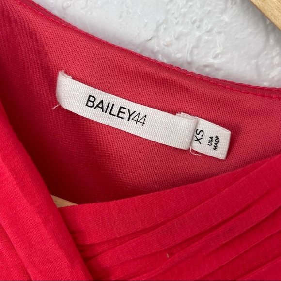 Bailey 44 Pink Coral Body Con Mesh Sleeveless Mini Cocktail Dress - Picture 5 of 9